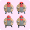 Fatson Plush 4PCS